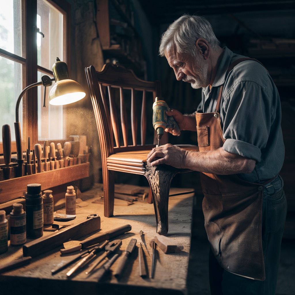 Meubel reparatie en restauratie dienst